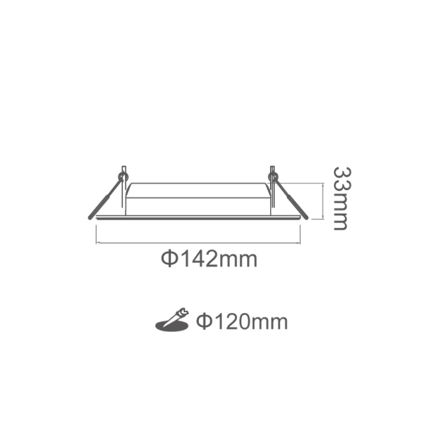開孔 15CM LED 崁燈｜大面積照明｜居家・商空適用 2
