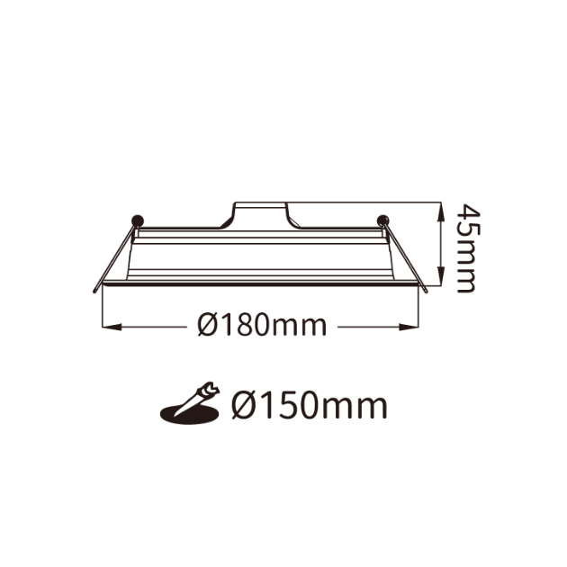 微波感應 LED 崁燈｜自動感應｜智慧節能照明 2