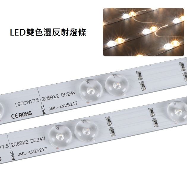 LED雙色漫反射燈條 1